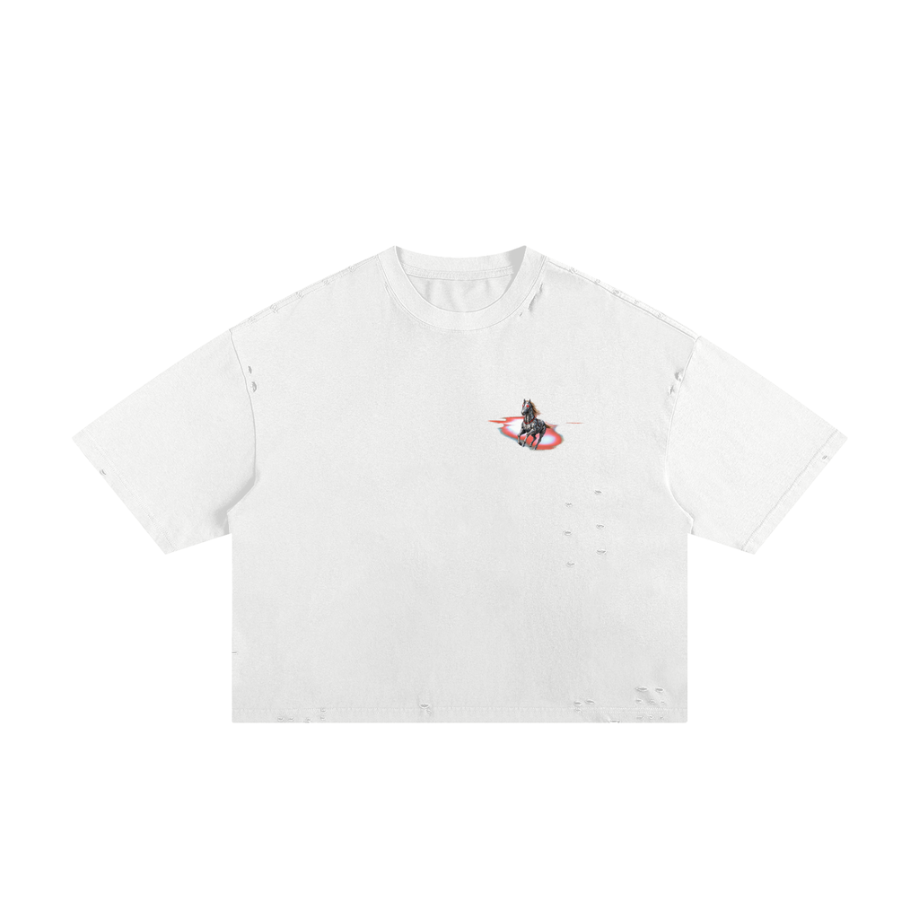 Classic Frayed Boxy Tee