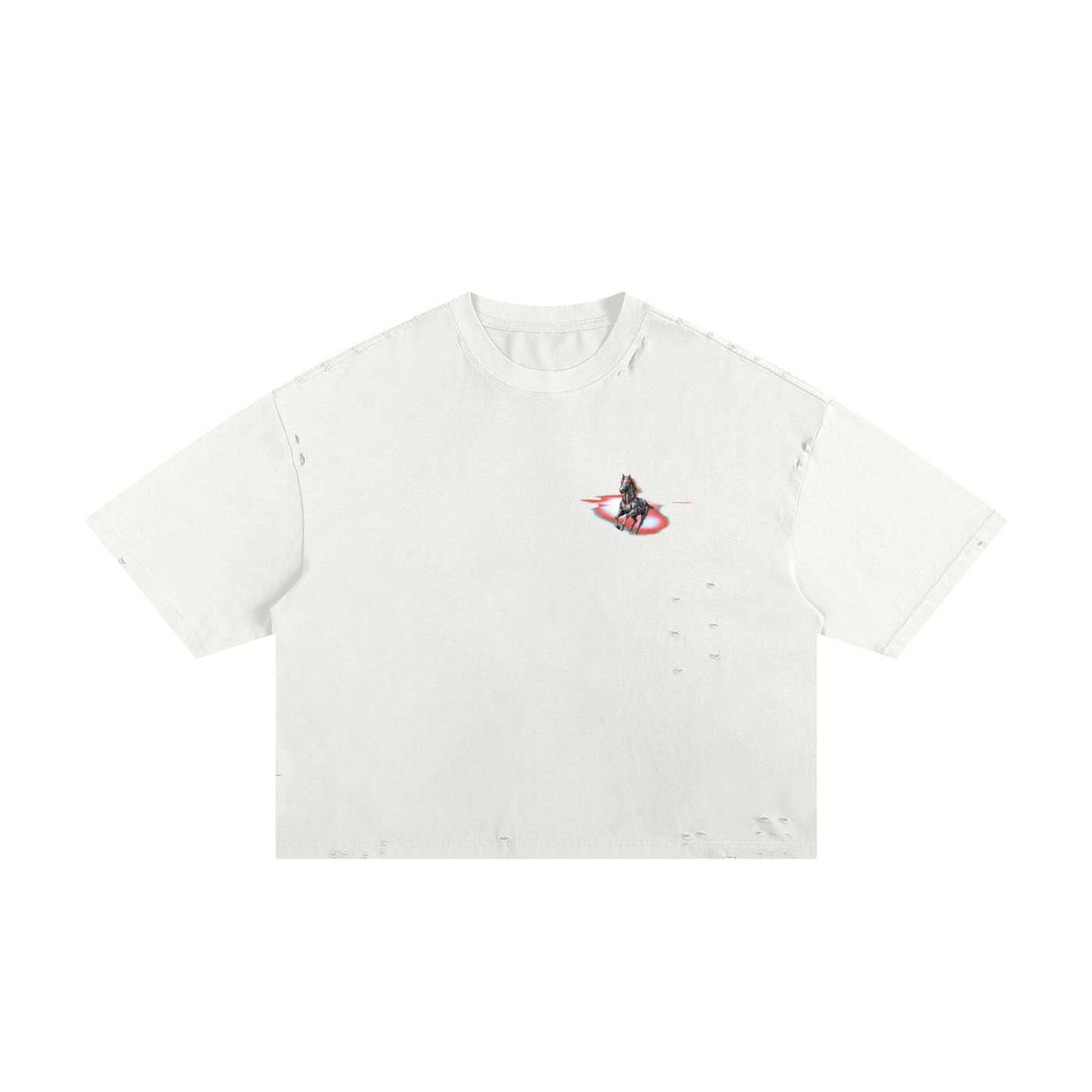 Classic Frayed Boxy Tee