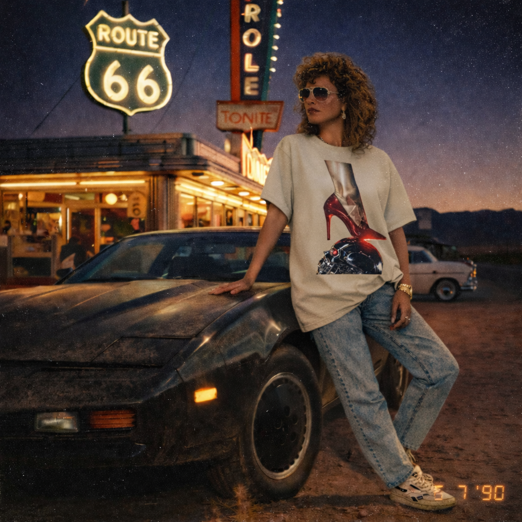 Vintage Oversized Cotton T-Shirt