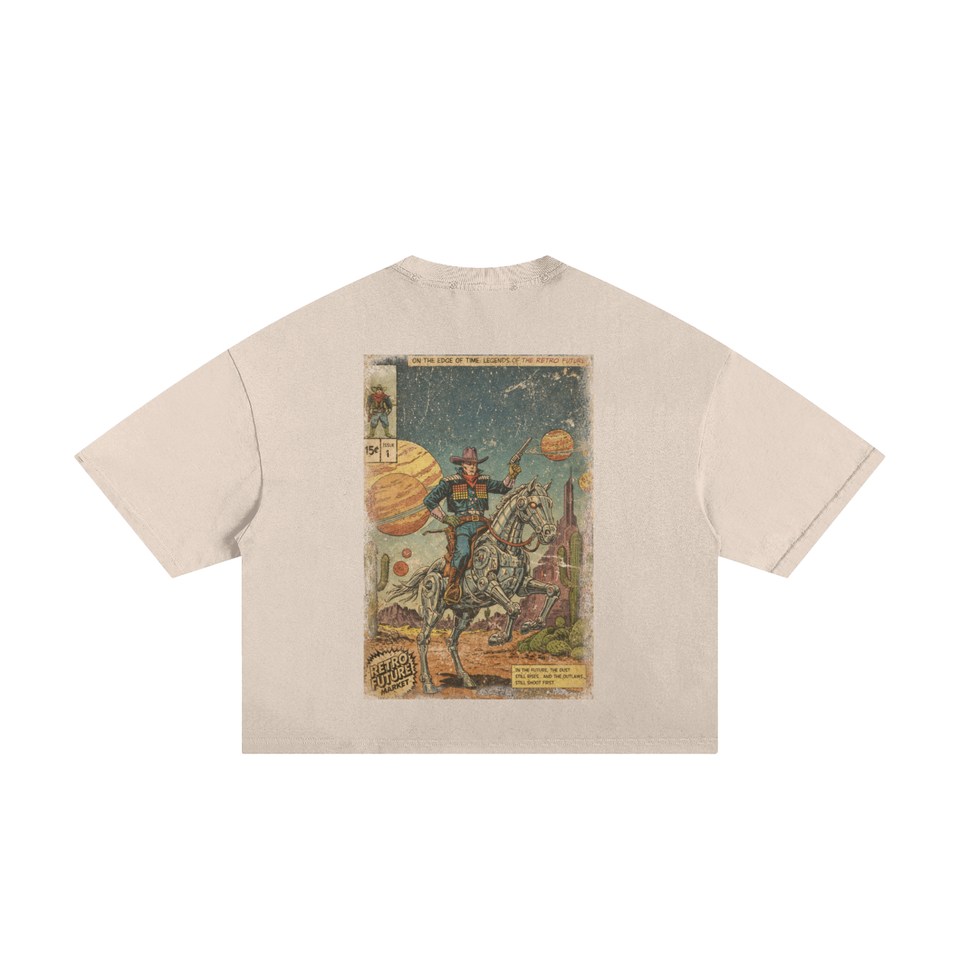 Classic Frayed Boxy Tee
