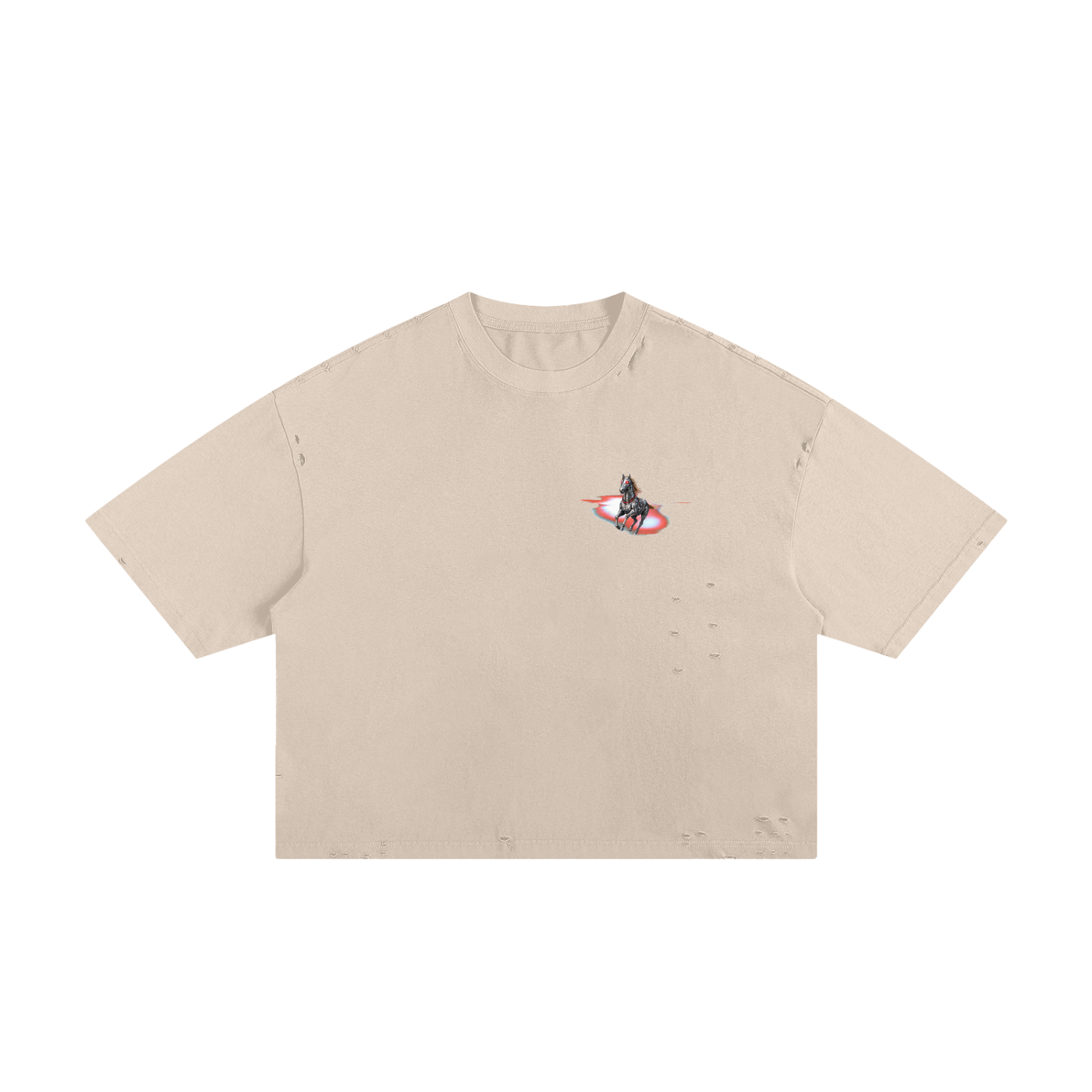 Classic Frayed Boxy Tee